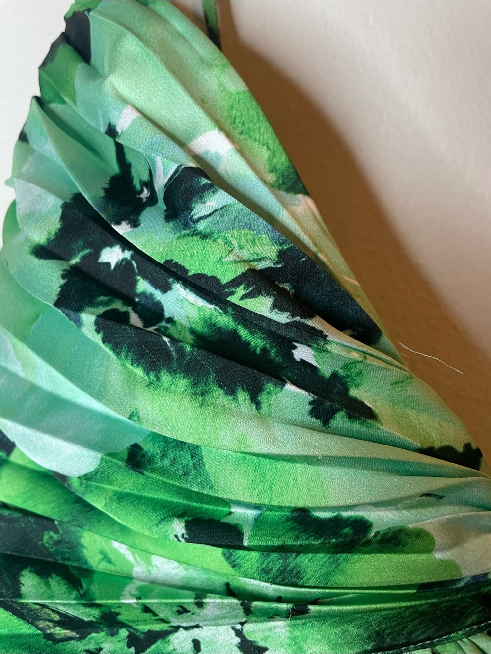 Acler Green Floral Twist-Front Maxi Dress - Picture 4 of 10